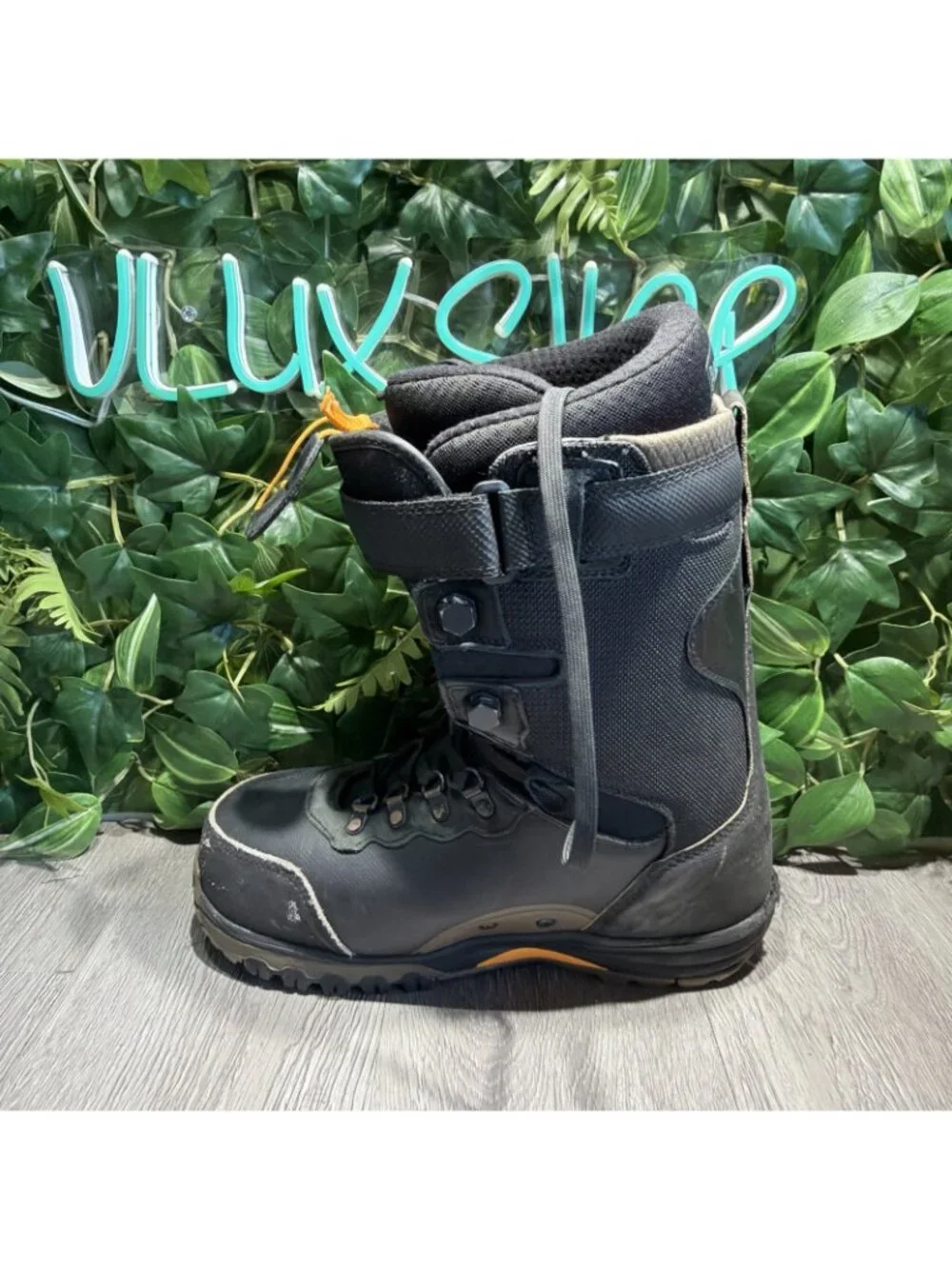 VANS Infuse V3 UltraCush Men's Snowboard Boots Black/Canteen Sz 8.5 VN0A3DIL0CB